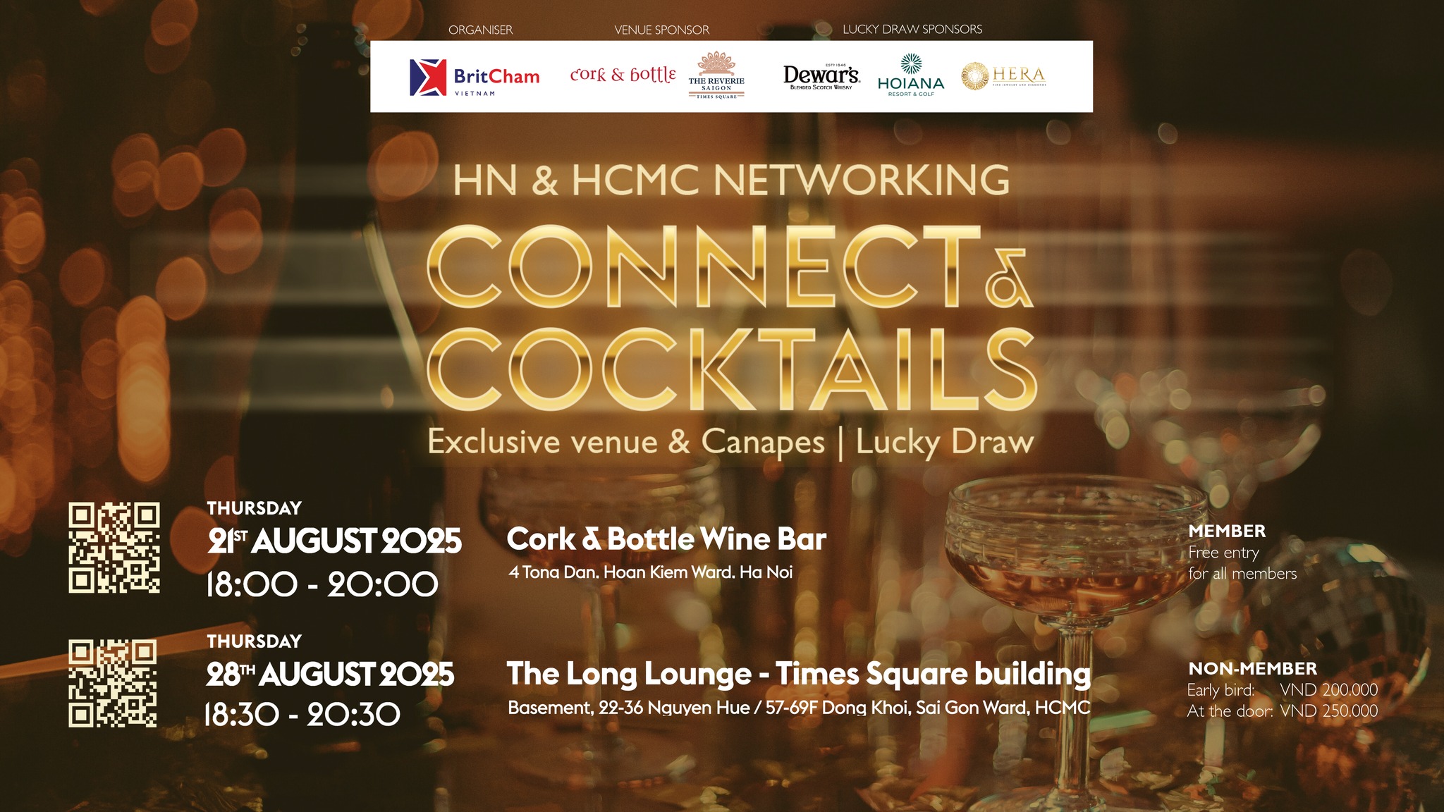 Connect & Cocktails - BritCham Networking